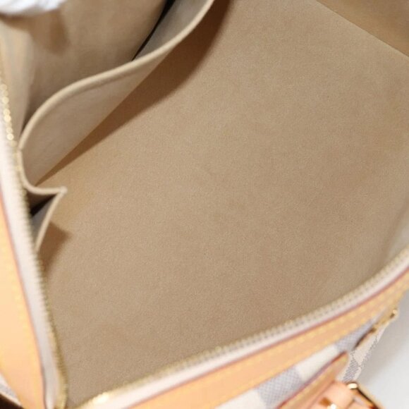 LOUIS VUITTON Damier Azur Berkeley Hand Bag N52001 LV Auth 135278M - Picture 10 of 16